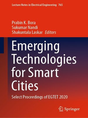 cover image of Emerging Technologies for Smart Cities